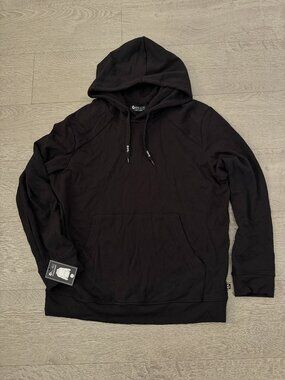 Ethika Black Ultra Soft Premium Pullover Hoodie Men's Large NWT